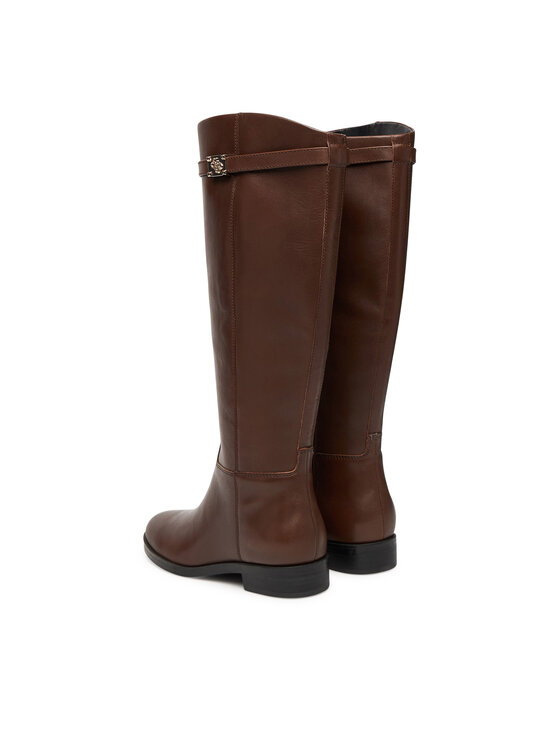 Guess Guess Kozaki FLFZOR LEA11 Brązowy
