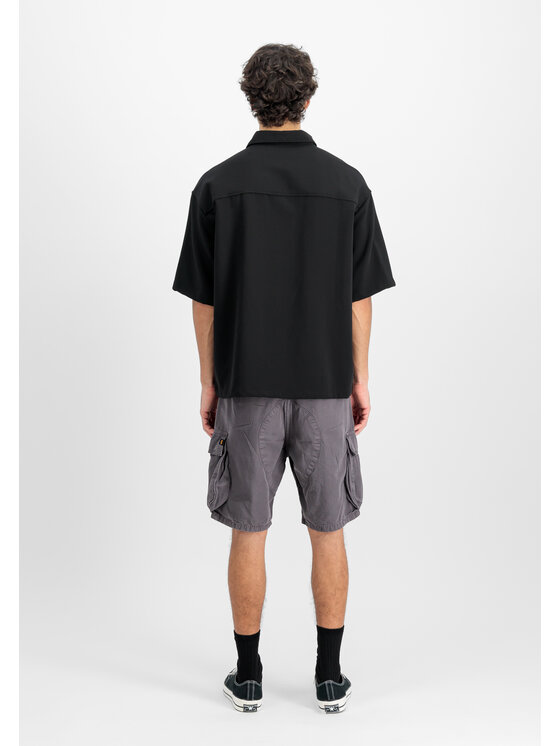 Alpha Industries Alpha Industries Šortky Canvas Cargo Short Sivá Loose Fit