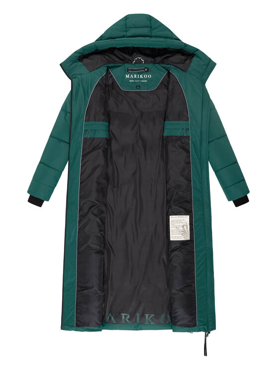 Marikoo Marikoo Kurtka zimowa Firella Zielony Regular Fit