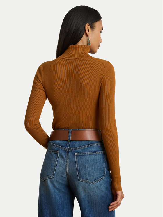 LAUREN RALPH LAUREN LAUREN RALPH LAUREN Rollkragenpullover 200643398074 Braun Slim Fit