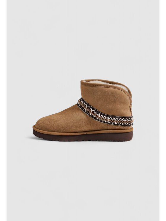 Ugg Ugg Botki CLASSIC MINI CRESCENT Beżowy