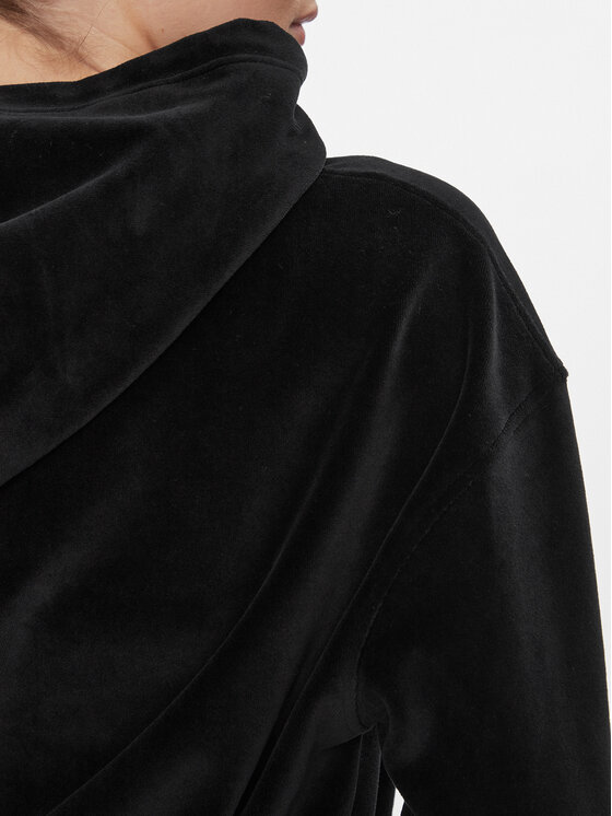 Tommy Jeans Tommy Jeans Felpa Velour DW0DW17519 Nero Regular Fit