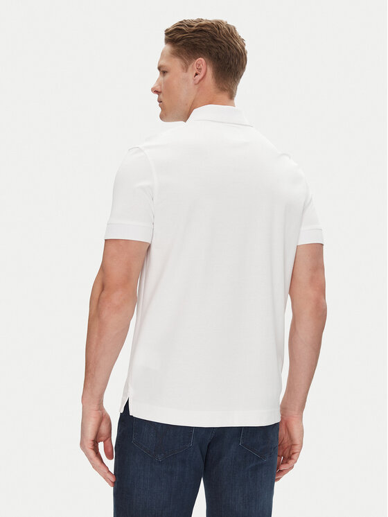 JOOP! JOOP! Тениска с яка и копчета 17 JJ-08Brizio 30044699 Бял Modern Fit