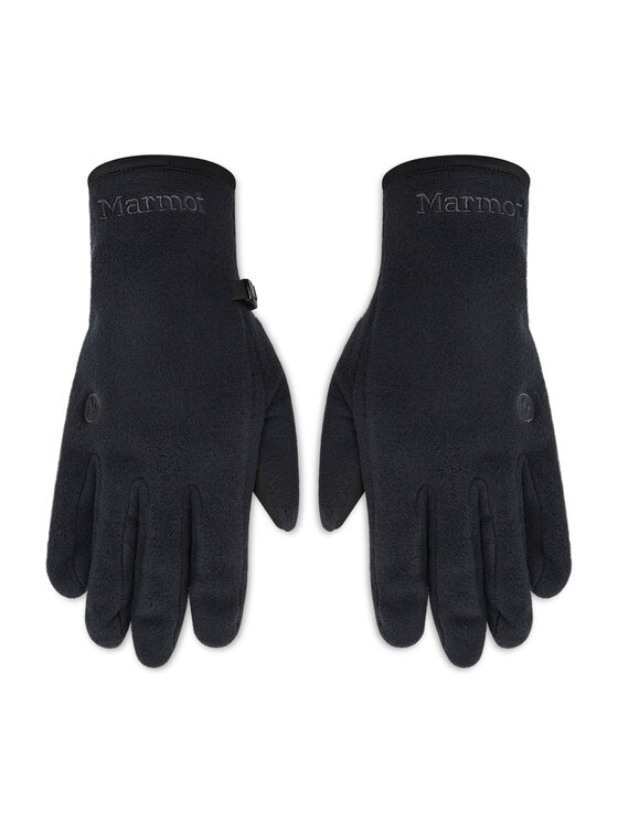 Marmot Мъжки ръкавици Rocklin Fleece M13132 Черен