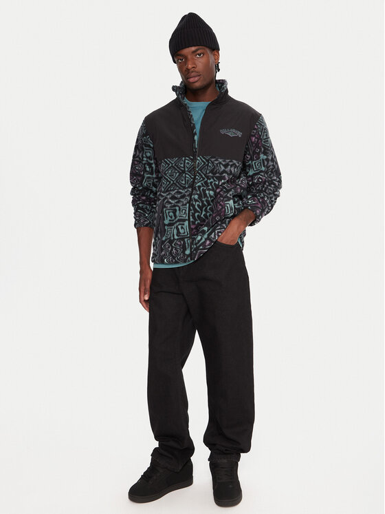Billabong Billabong Fleecejacke Boundary EBYFT00144 Schwarz Regular Fit