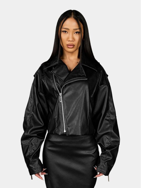 MADE BY SOCIETY MADE BY SOCIETY Kurtka anorak CORE FRAGMENT Jacket - J27224 Czarny Basic Fit