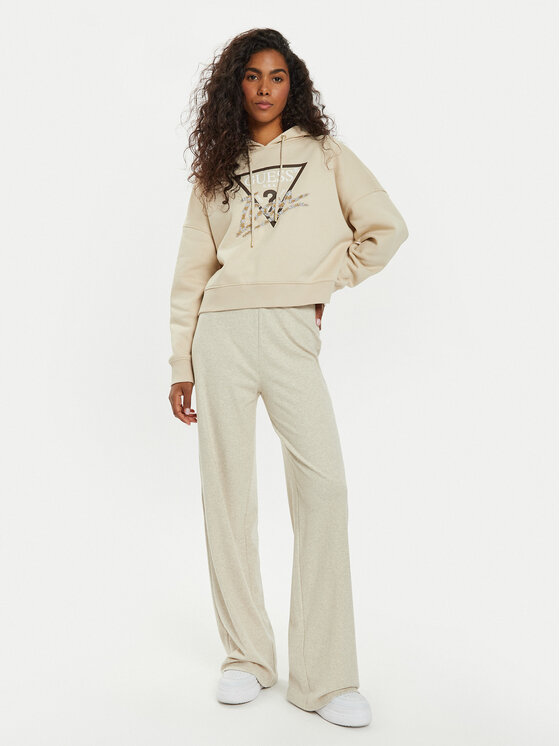 Guess Guess Donji dio trenerke O4BB02 KCHZ2 Bež Relaxed Fit