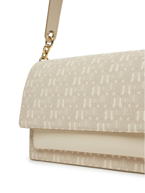 TOUS TOUS Τσάντα Audree Tous Buckles Silhouette 2002204101 Μπεζ