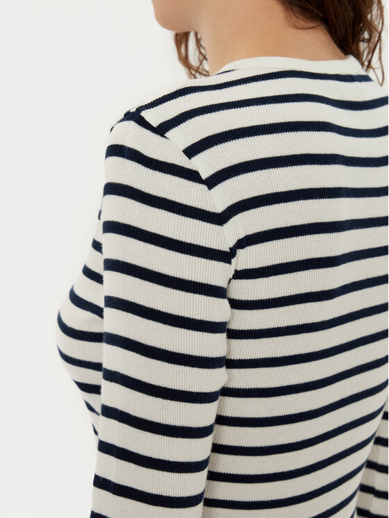 Tommy Jeans Tommy Jeans Majica DW0DW19501 Bijela Slim Fit
