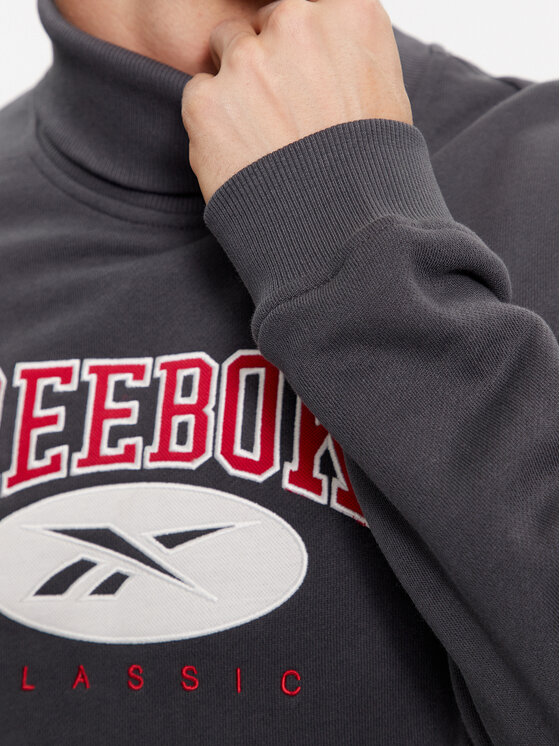 Reebok Reebok Суитшърт Archive Essentials IL8799 Сив Regular Fit