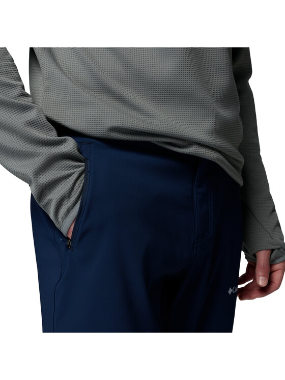 Columbia Columbia Pantaloni outdoor Essential Hike Brushed Back Pant Blu scuro Regular Fit