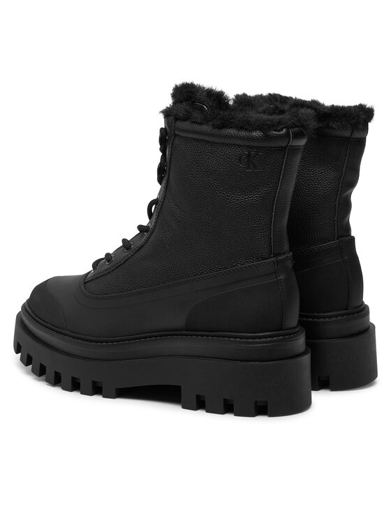 Calvin Klein Jeans Calvin Klein Jeans Traperid Flatform Lace Up Boot Padded YW0YW01557 Must
