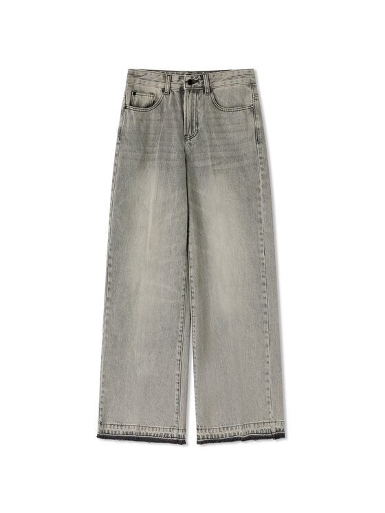 Motivi Motivi Jeans P408Q004763N013 Grigio Over Fit
