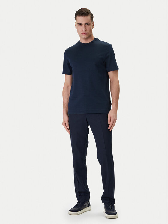 BOSS BOSS Póló H-Thompson 242 50559775 Sötétkék Regular Fit
