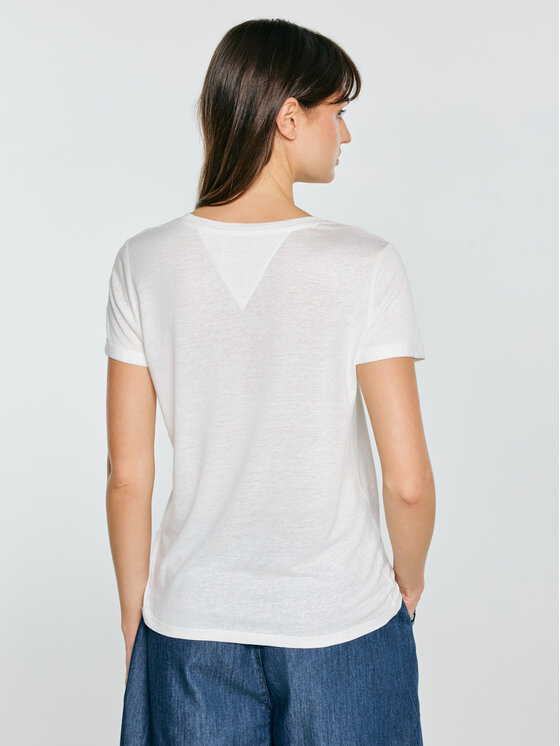 BIG STAR BIG STAR T-Shirt OTRIA Biały Comfort Fit