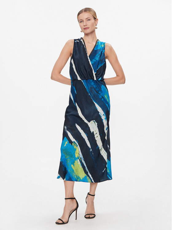 DKNY DKNY Letní šaty P3JBVV06 Barevná Regular Fit