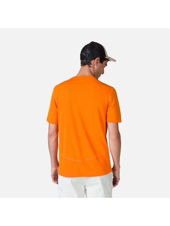 Rossignol Rossignol T-Shirt Big Print Tee Pomarańczowy Regular Fit