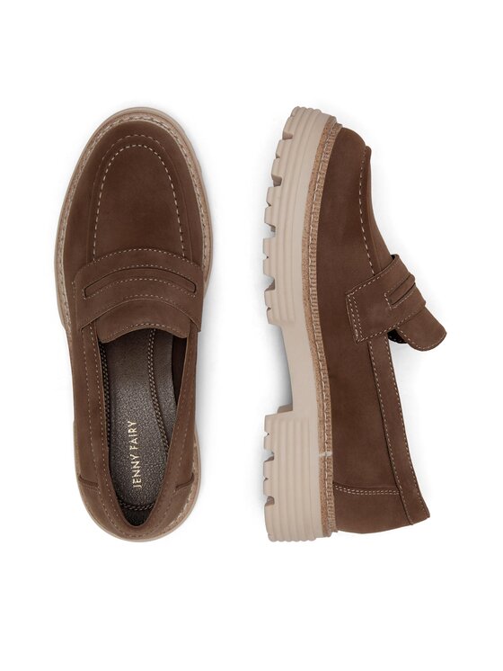 Jenny Fairy Jenny Fairy Loafers MOLLIE WS6211-07 Καφέ