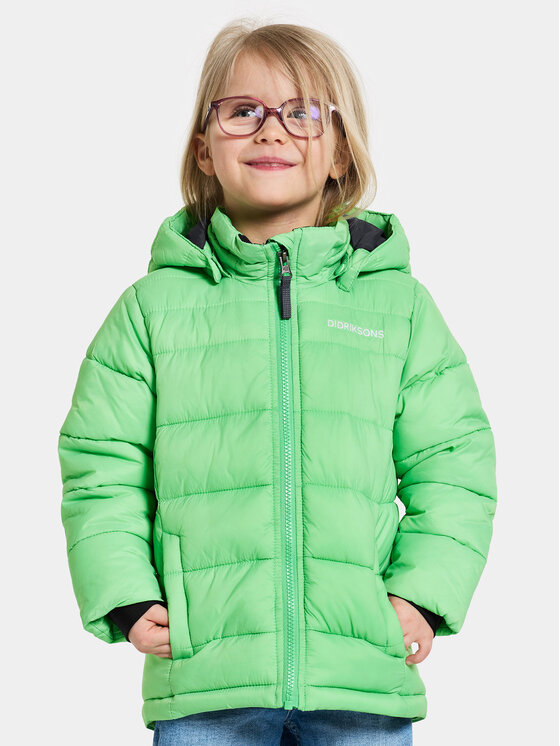 Didriksons Ziemas jaka Rodi Kids Jacket 2 504983 Zaļš