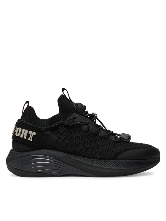 Plein Sport Plein Sport Sneakersy SAES USC0751 STE003N Černá