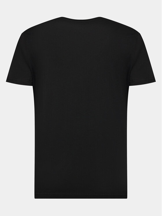 Alpha Industries Alpha Industries T-Shirt Basic Small Logo 188505 Czarny Regular Fit