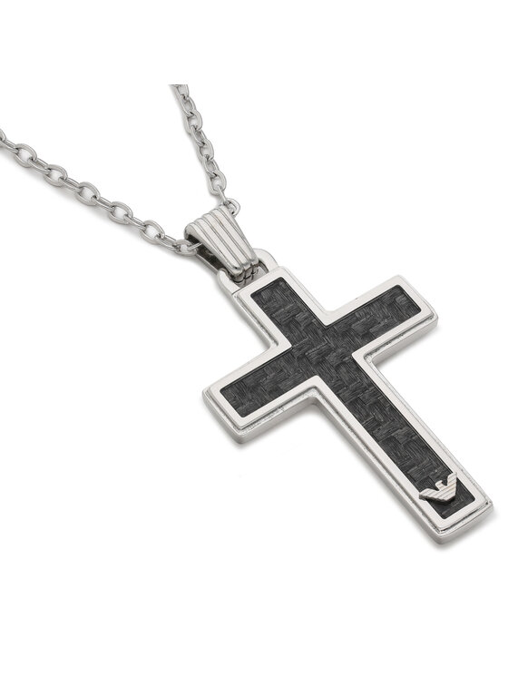Emporio Armani Emporio Armani Náhrdelník EGS1705040 Čierna