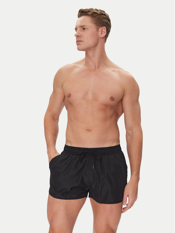 Ysabel Mora Ysabel Mora Szorty kąpielowe 90289 Czarny Regular Fit