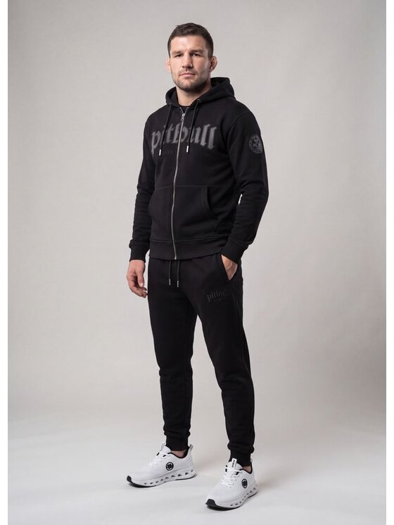 PITBULL PITBULL Bluza TAYLOR Czarny Regular Fit