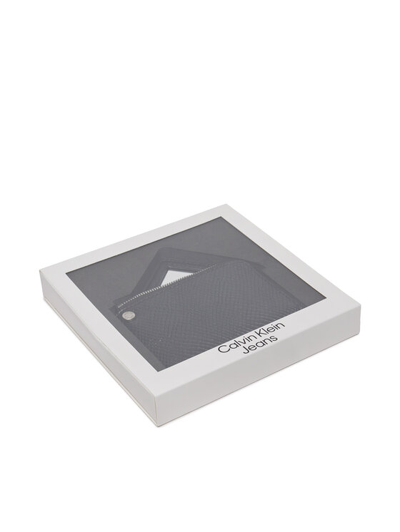 Calvin Klein Jeans Calvin Klein Jeans Μικρό Πορτοφόλι Γυναικείο Sculpted Wallet Square Mirror K60K611563 Μαύρο