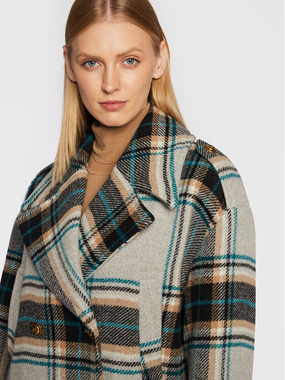 PINKO Pinko Вълнено палто Cassandra 1G18CK 7638 Цветен Regular Fit