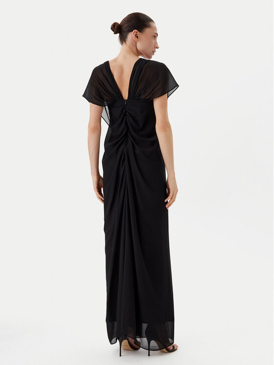 Eleh Eleh Večernja haljina ESS250187 Crna Regular Fit