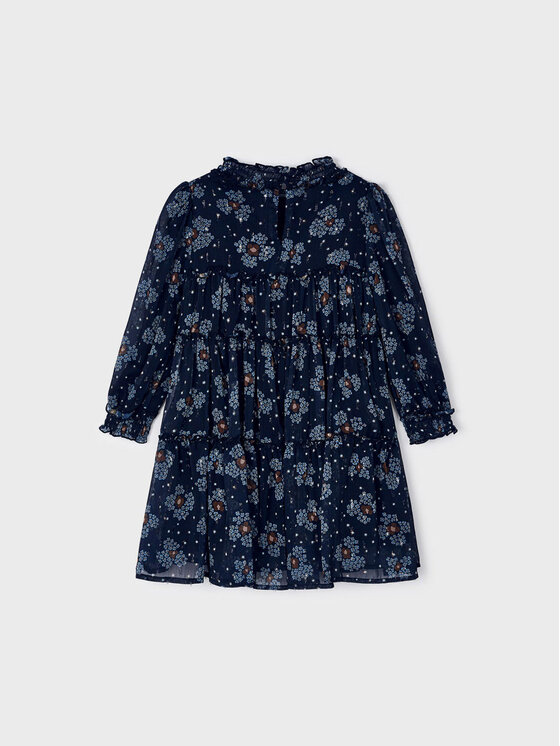 Mayoral Mayoral Kleid für den Alltag 4.920 Dunkelblau Regular Fit