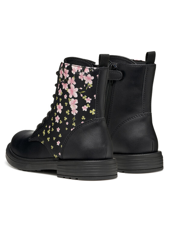 Geox Geox Kozačky J Eclair J049QD 00454 C0724 M Černá