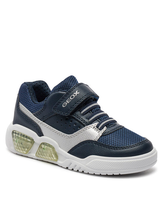 Geox Geox Sneakersy J Illuminus Boy J45GVC 0BU11 C0673 S Tmavomodrá