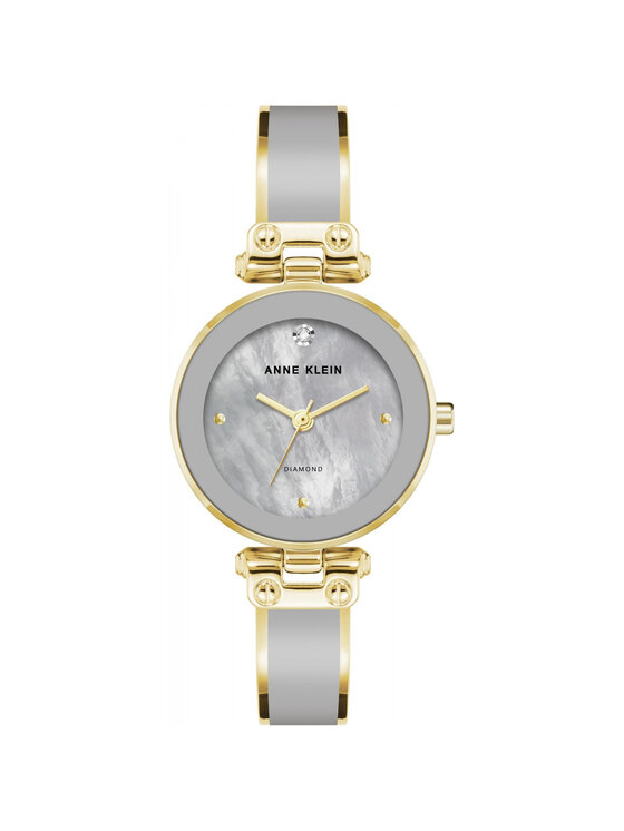 Anne Klein Anne Klein Zegarek AK-1980LGGB Szary