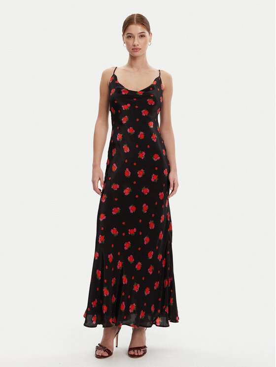Bardot Bardot Rochie de seară 59709DB2 Negru Regular Fit