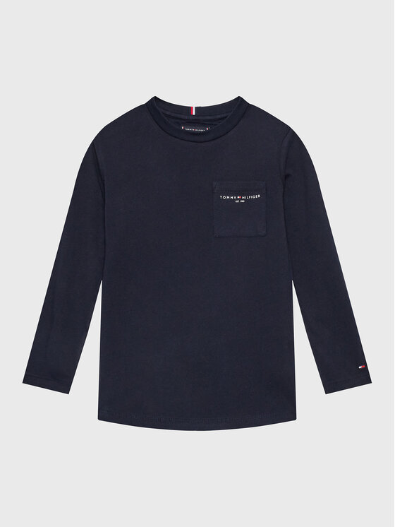 Tommy Hilfiger Tommy Hilfiger Bluza KB0KB07848 D Mornarsko modra Regular Fit