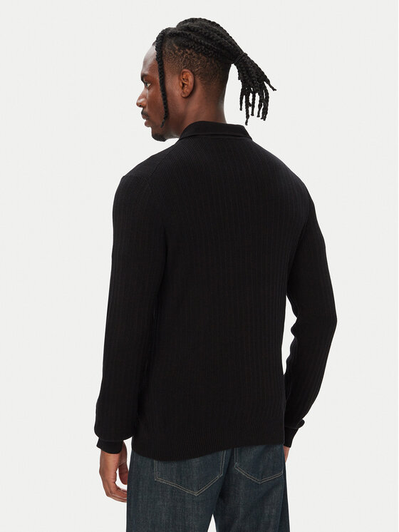 HUGO HUGO Pullover Sastaron 50570380 Schwarz Regular Fit