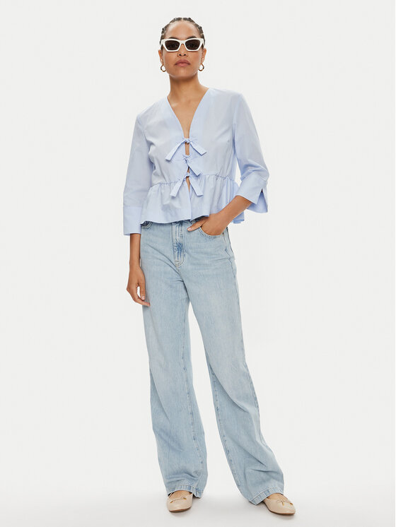 ViCOLO ViCOLO Μπλουζάκι TB1518 Μπλε Regular Fit