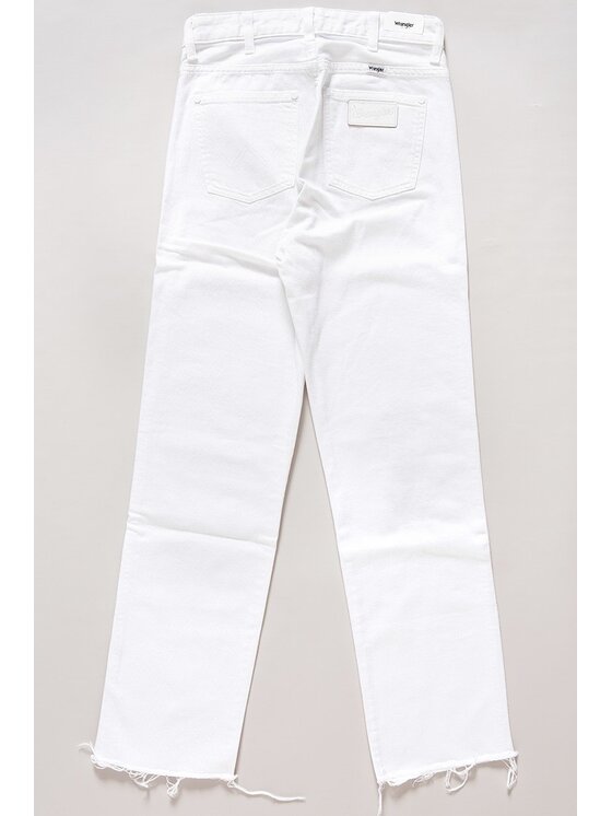 Wrangler Wrangler Jeans RETRO STRAIGHT Bianco Straight Fit