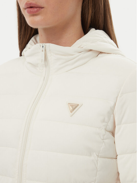 Guess Guess Prechodná bunda V4YL04 WF3X0 Écru Regular Fit