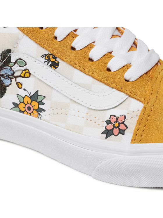 Vans old 2024 skool fleuri