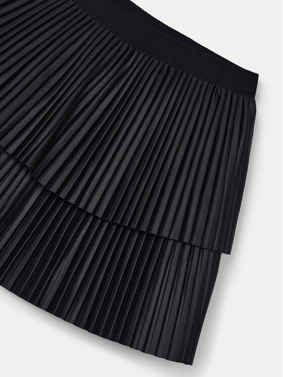 Mayoral Mayoral Fustă plisată 4904 Negru Regular Fit