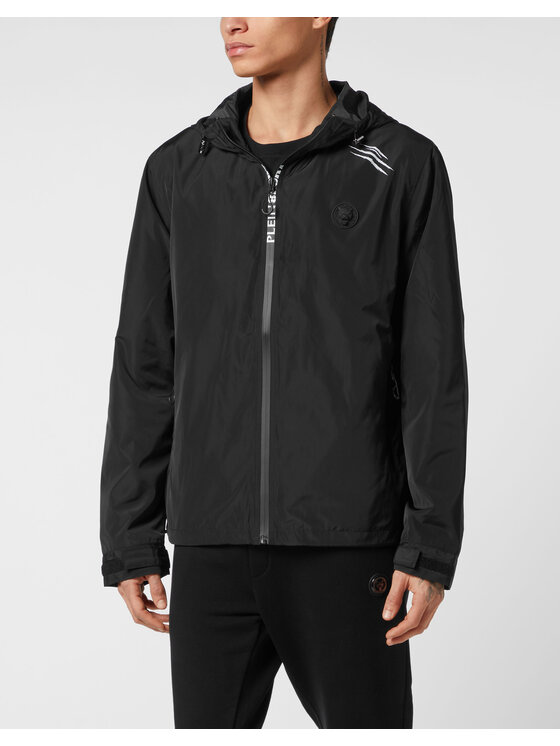 Plein Sport Plein Sport Giacca a vento 24049 Nero Regular Fit
