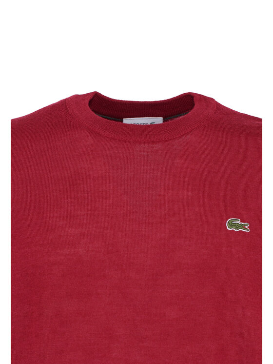 Lacoste Lacoste Sweter AH3225476 Czerwony Regular Fit