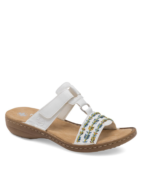 Rieker Rieker Šlepetės 60867-80 Balta