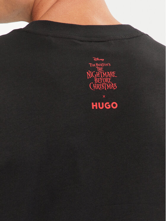 HUGO HUGO Футболка DISNEY Dightmare 50537986 Чорний Relaxed Fit