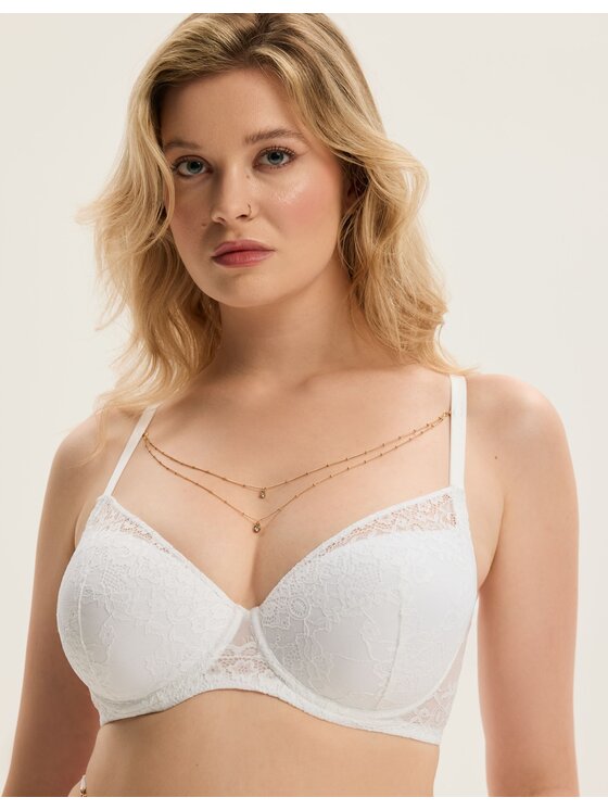 Esotiq Esotiq Biustonosz push-up 43572 Biały