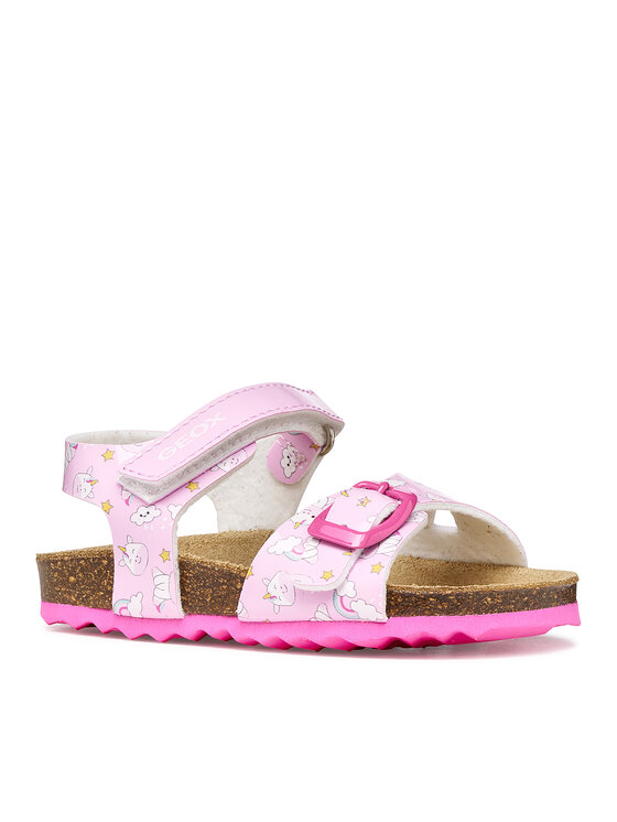 Geox Geox Basutės B Sandal Chalki Girl B922RA 000FC C8206 S Rožinė