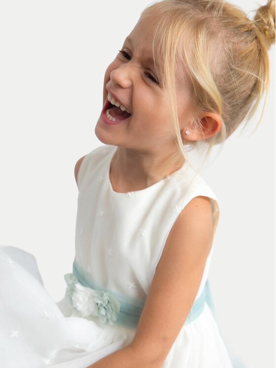 Mayoral Mayoral Elegantne kleit 3919 Ekrüüvärv Regular Fit